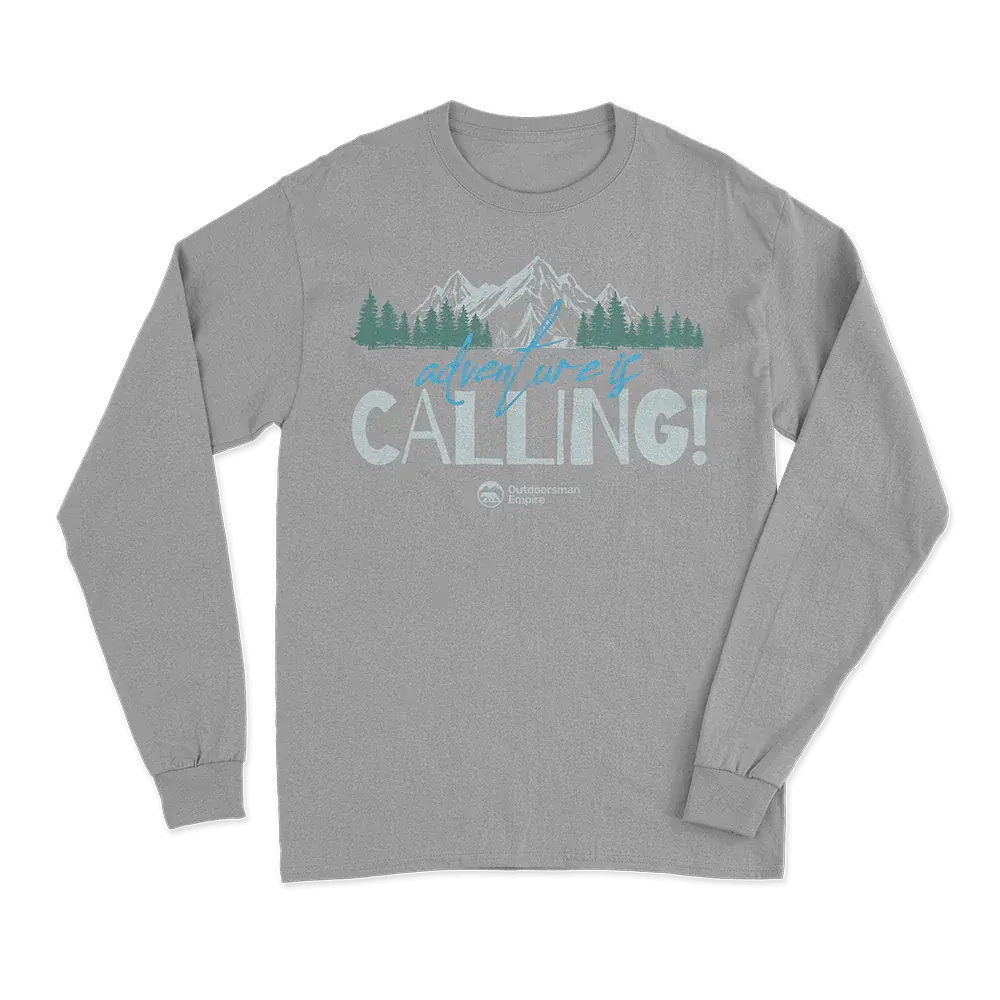 Adventure Camping Men Long Sleeve Shirt