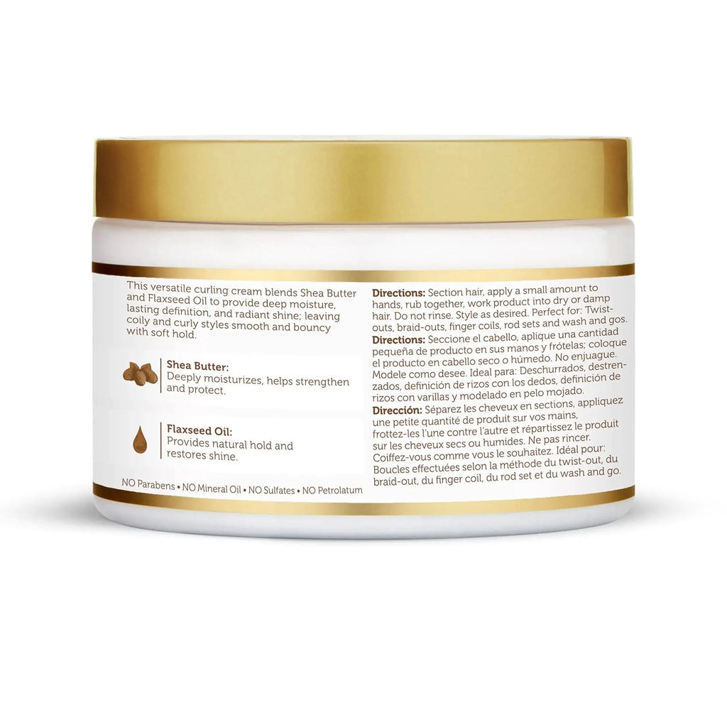 African Pride Moisture Miracle Curl Cream - Hydrate & Strengthen 12oz Pack of 1