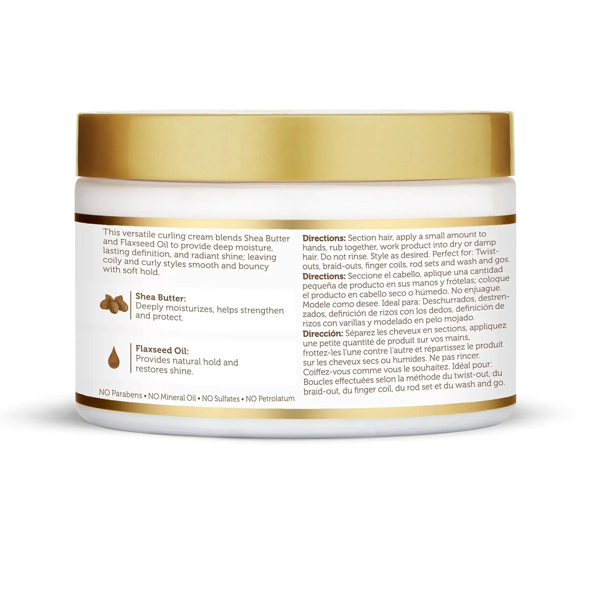 African Pride Moisture Miracle Curl Cream - Hydrate & Strengthen 12oz Pack of 1