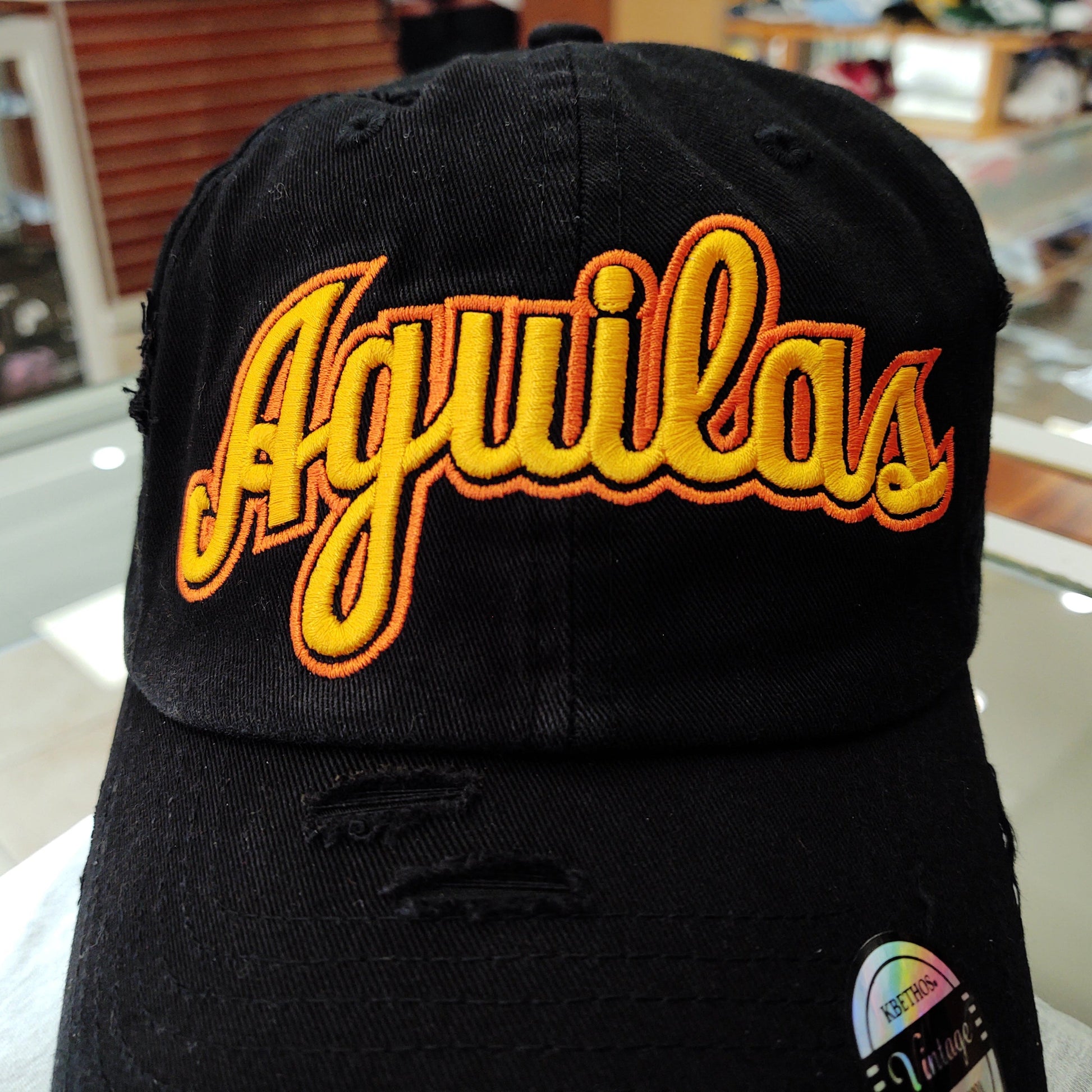 Aguilas Cibaeñas Embroidered Vintage Hat (Aguilas)