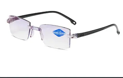 Ahora Rimless Anti Blue Ray Reading Glasses for Men and Women +1.0 1.5 2.0 2.5