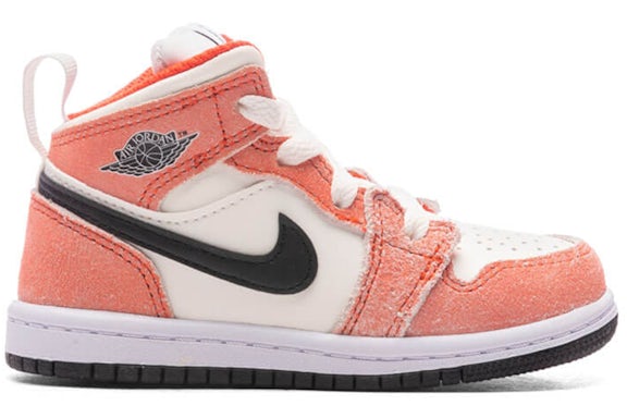 Jordan 1 Mid SE Orange Suede (TD)