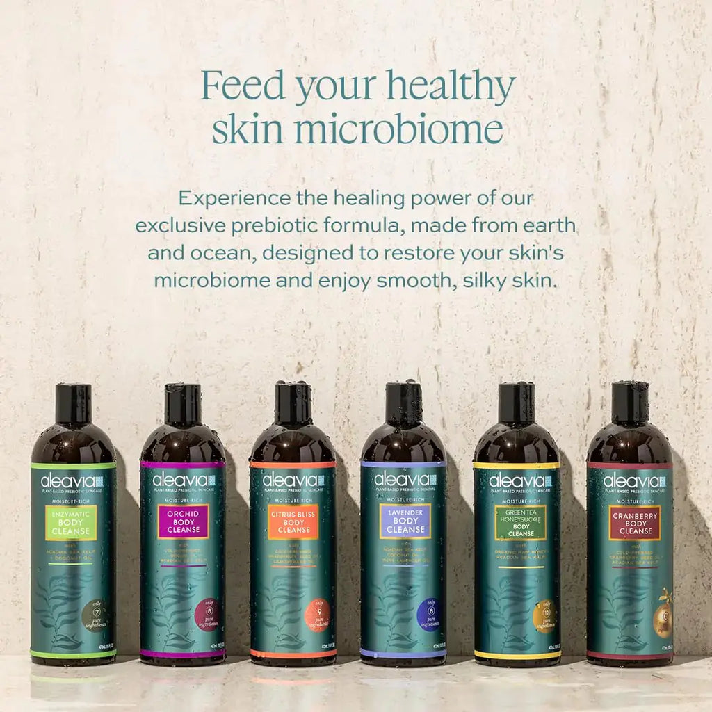 Aleavia Orchid Body Cleanse - Cold Pressed Prebiotic Body Wash