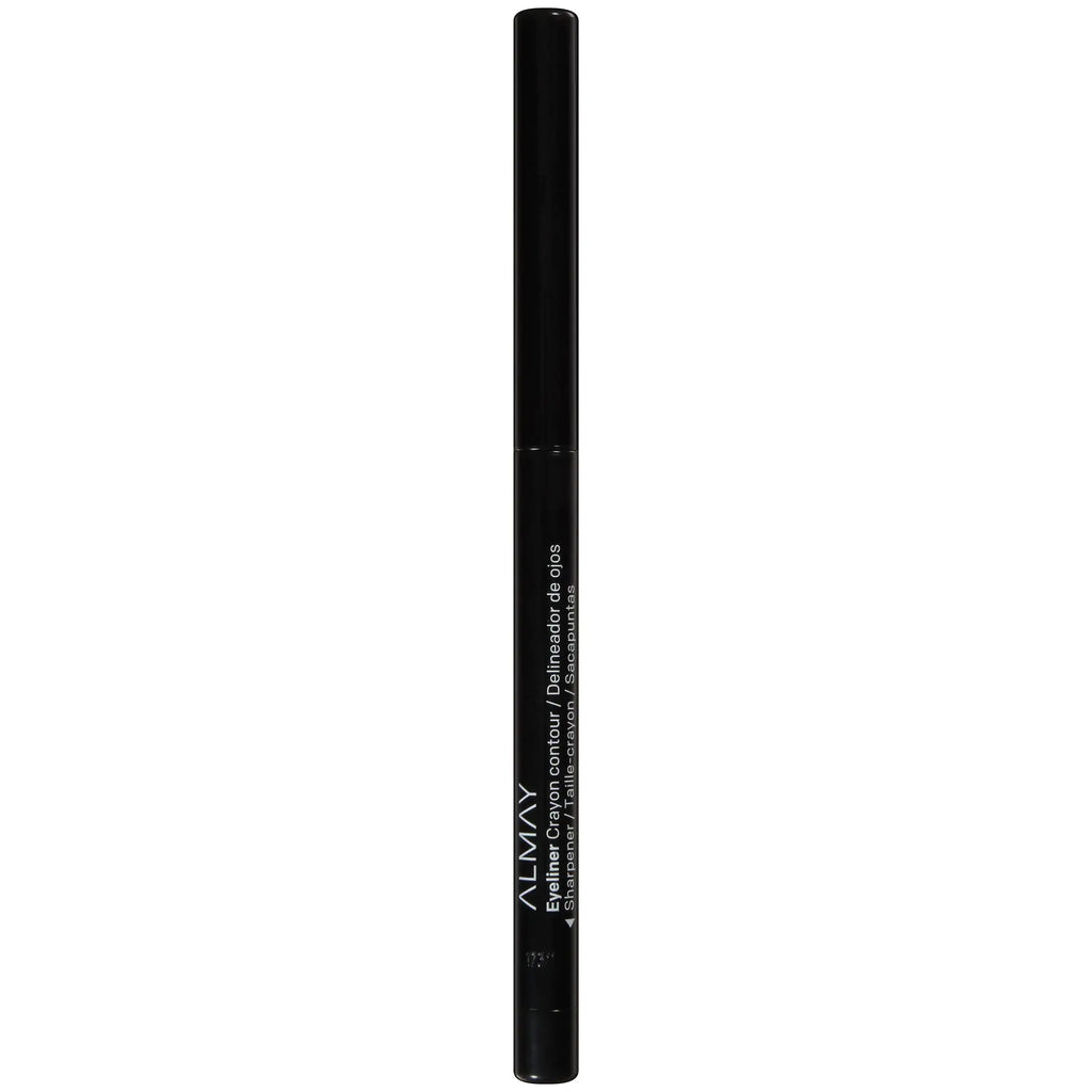 Almay Eyeliner Pencil – Hypoallergenic, Cruelty-Free, Water-Resistant, Built-In Sharpener, 205 Black, 0.01 oz