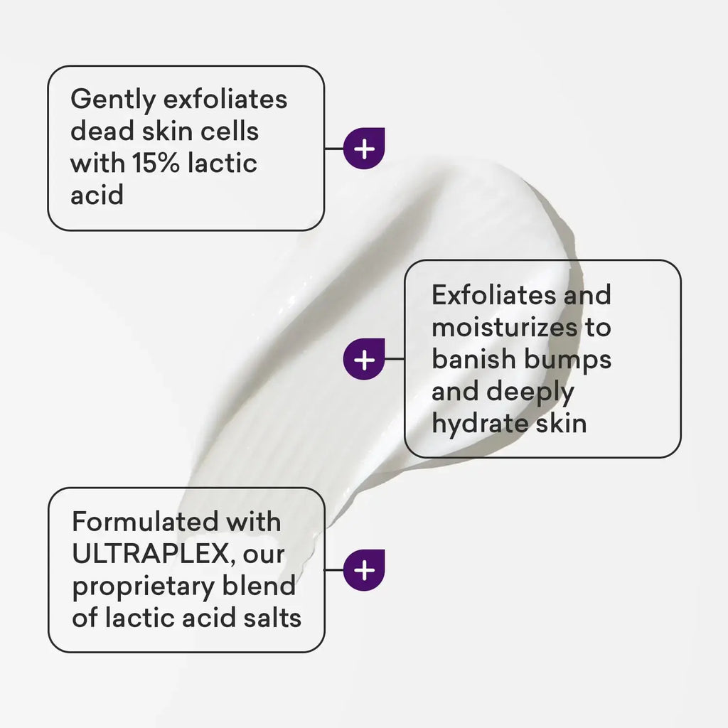 AmLactin KP Bumps Be Gone Moisturizing Cream - Made For Rough and Bumpy Skin