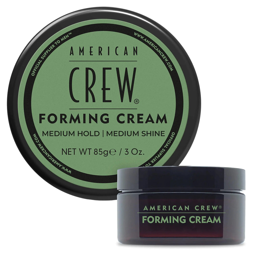 American Crew Men's Hair Forming Cream | Like Hair Gel with Medium Hold & Medium Shine