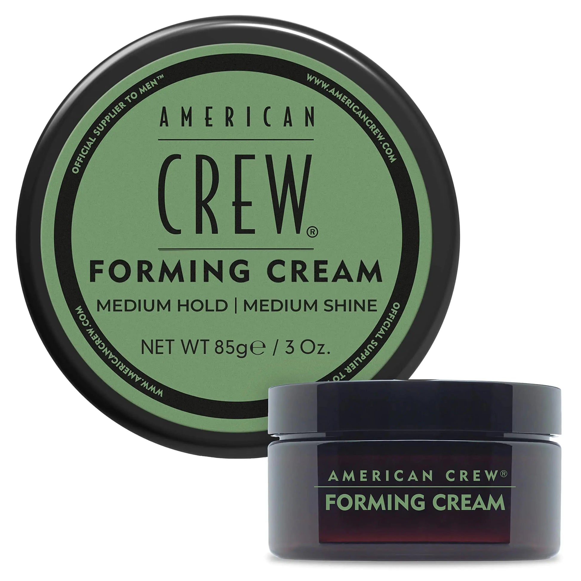 American Crew Men's Hair Forming Cream | Like Hair Gel with Medium Hold & Medium Shine