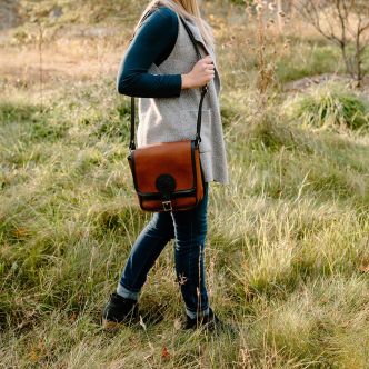 Bison Leather Mini Haversack