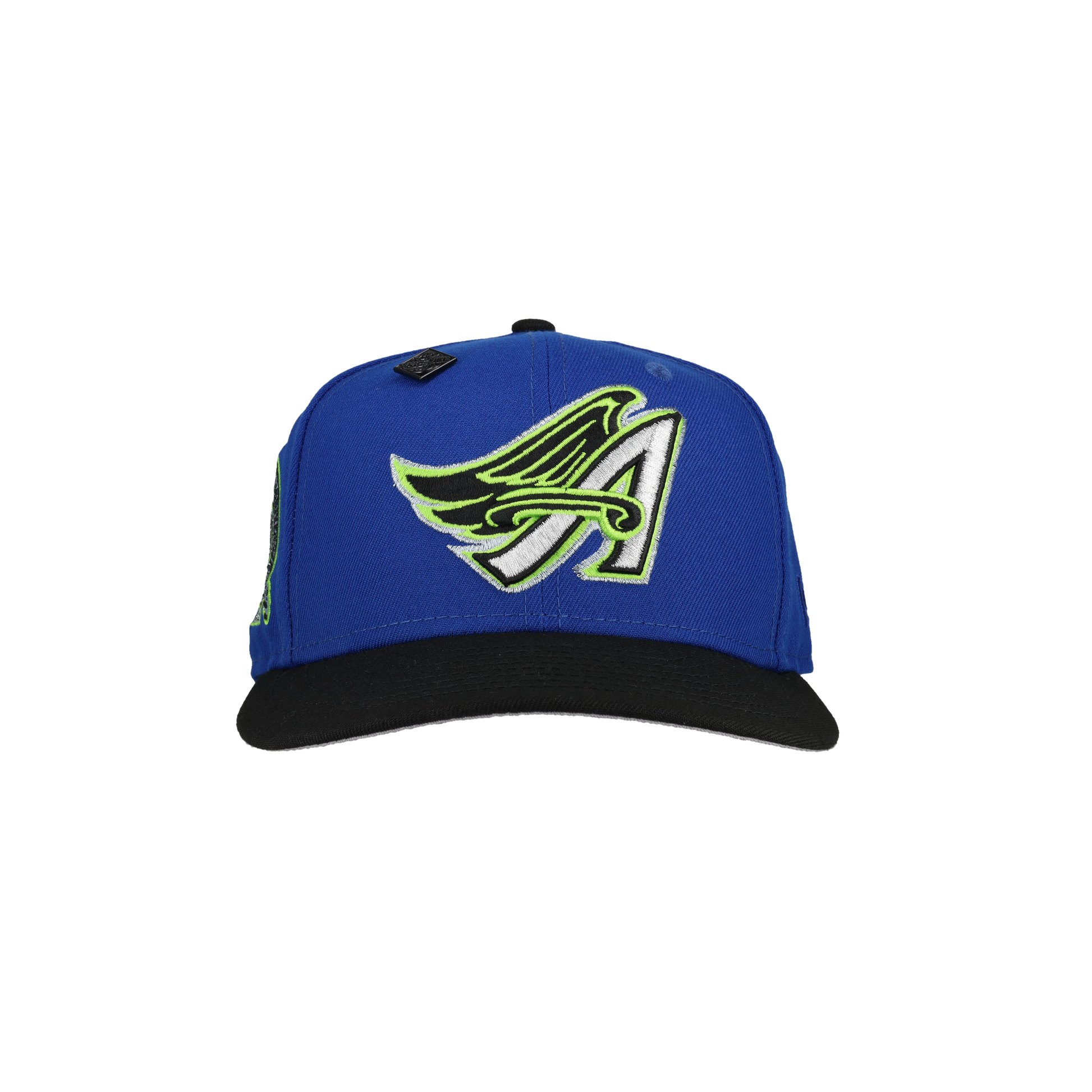 Anaheim Angels 50th Season Metallic Lime 59Fifty Fitted Hat