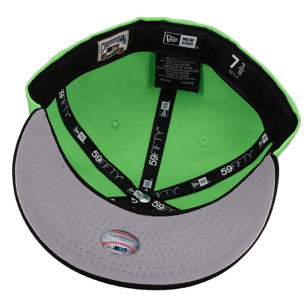 Anaheim Angels 50th Anniversary Lime 59Fifty Fitted Hat