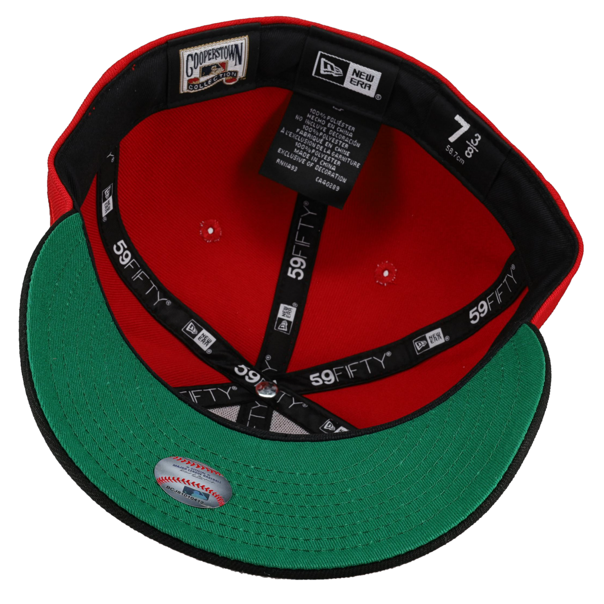 Anaheim Angels 40th Season Metallic Tie Dye 59Fifty Fitted Hat