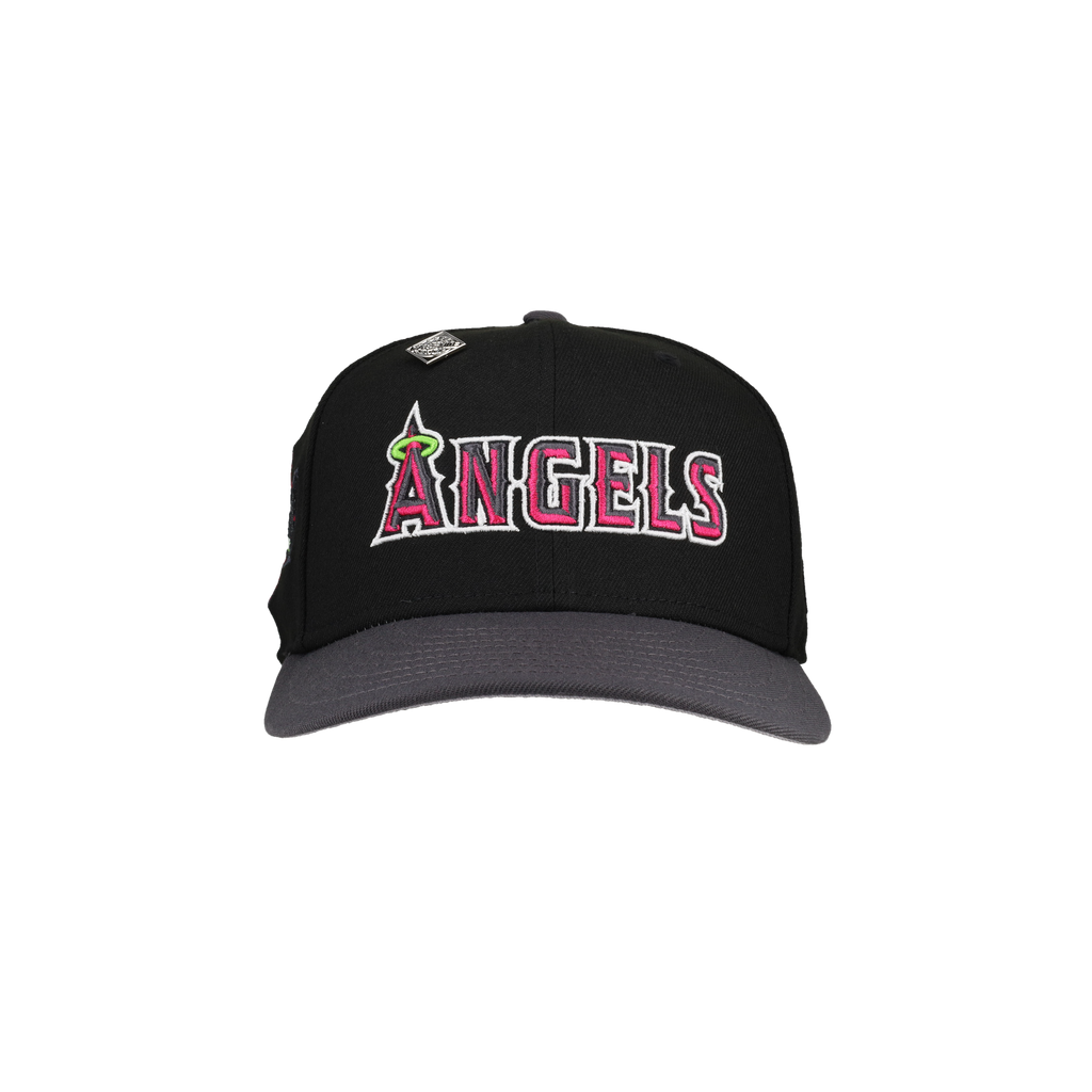 Anaheim Angels 1989 All Star Game Script Graphite/Black 59Fifty Fitted Hat
