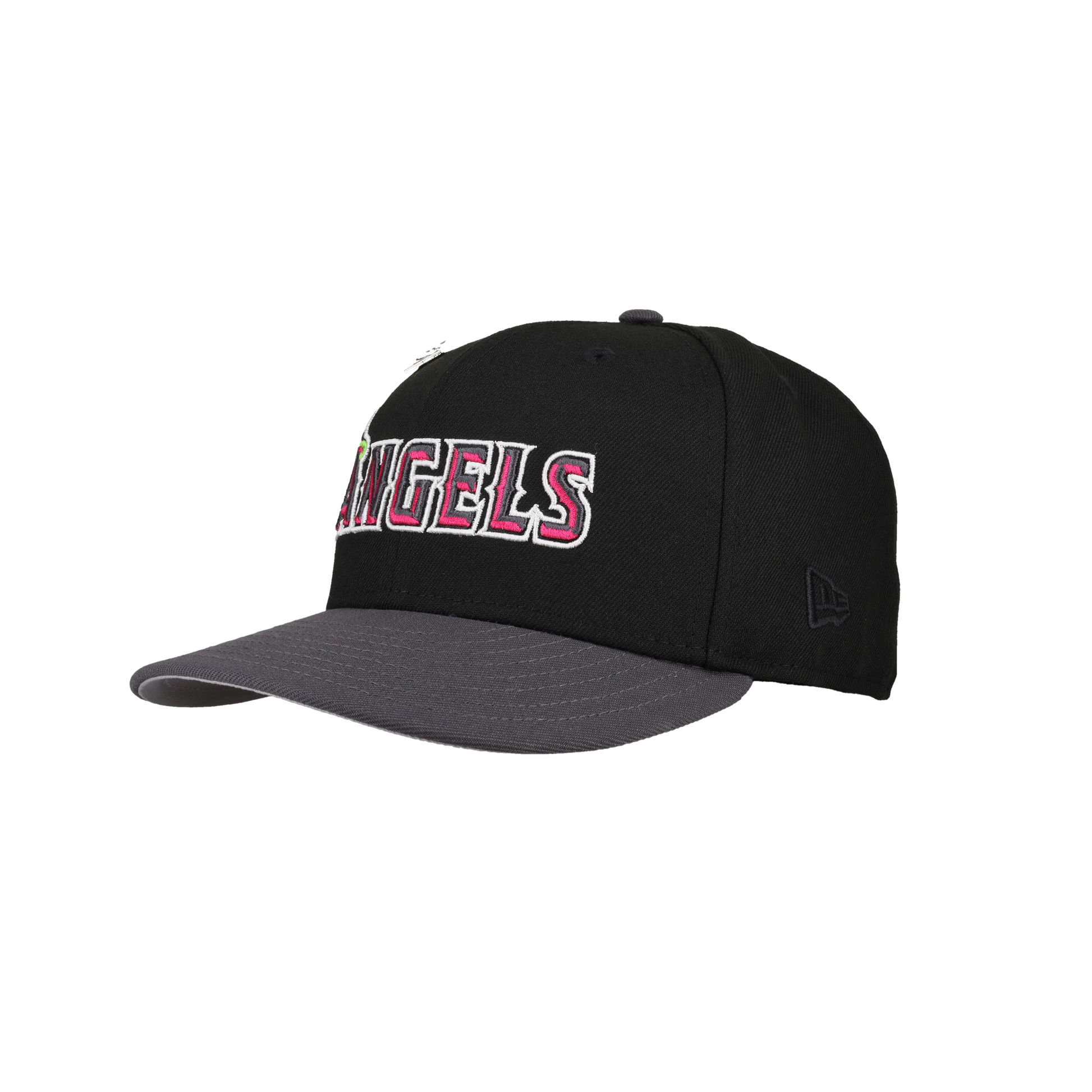 Anaheim Angels 1989 All Star Game Script Graphite/Black 59Fifty Fitted Hat