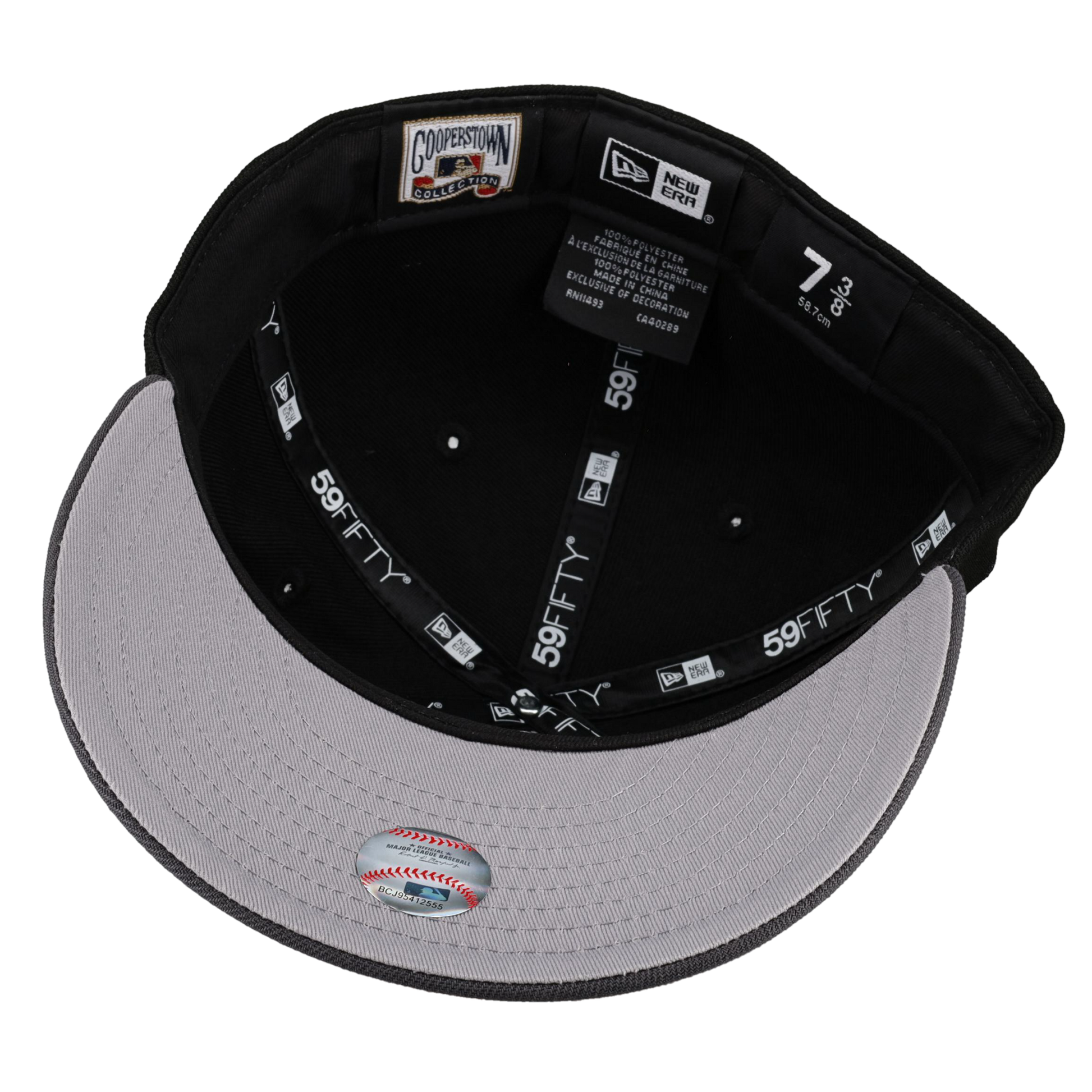 Anaheim Angels 1989 All Star Game Script Graphite/Black 59Fifty Fitted Hat