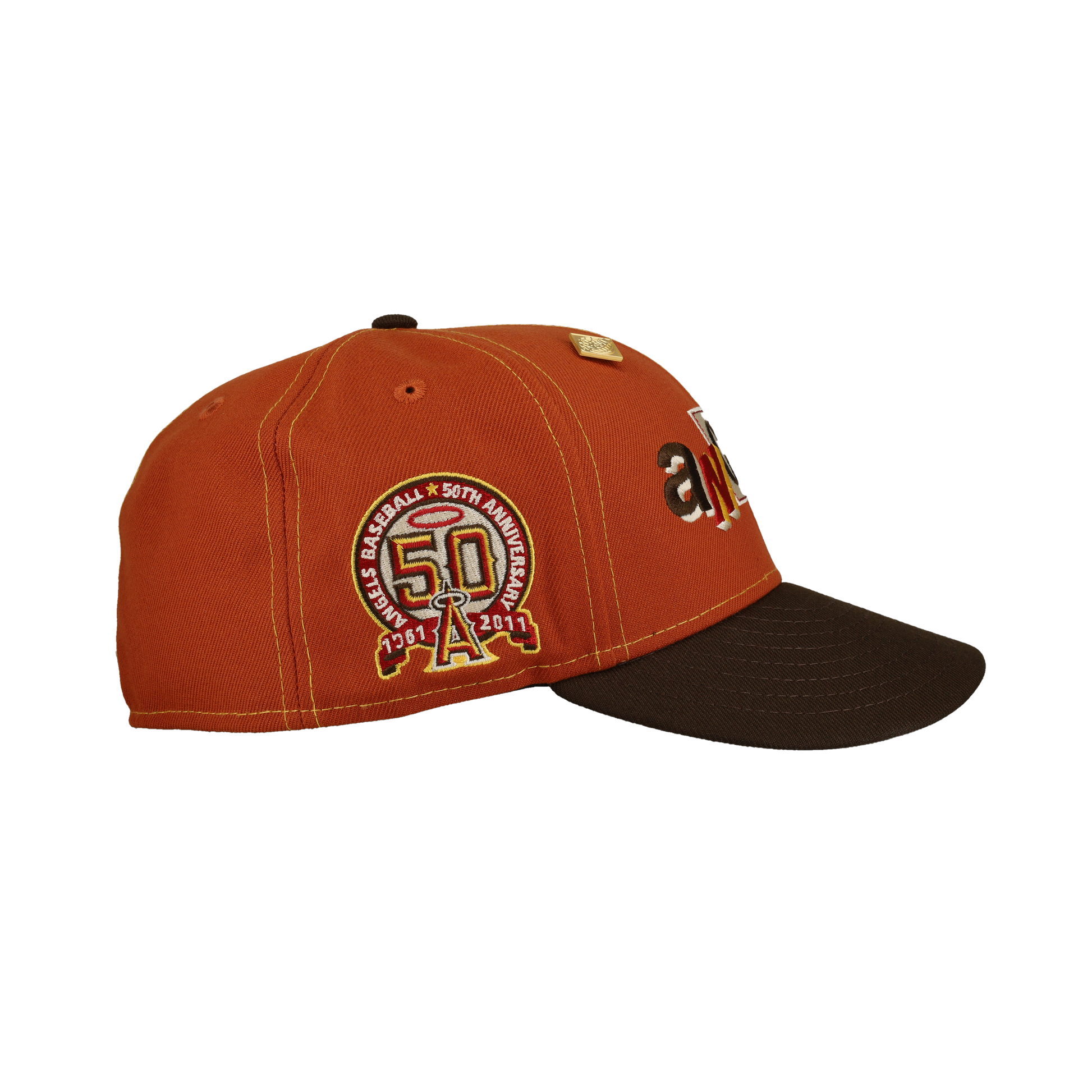 Anaheim Angels 50th Season "Fall Split" 59Fifty Fitted Hat