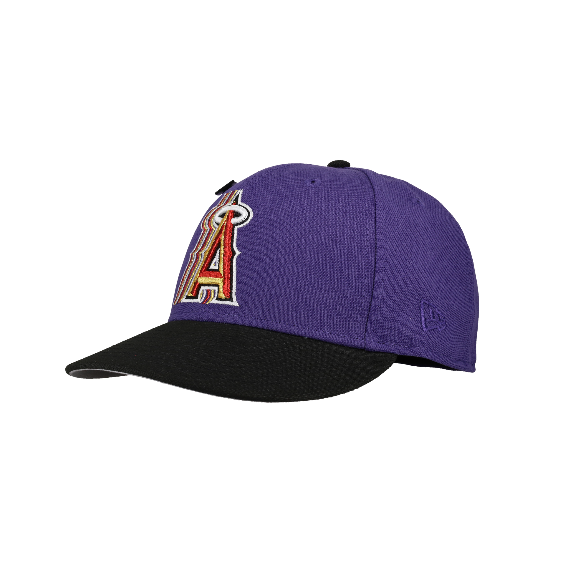 Anaheim Angels Trippy American/National Patch 59Fifty Fitted Hat