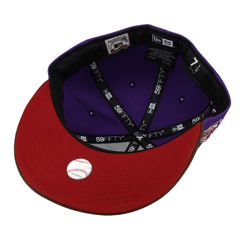 California Angels Nitro Purple 1989 All Star Game Fitted Hat