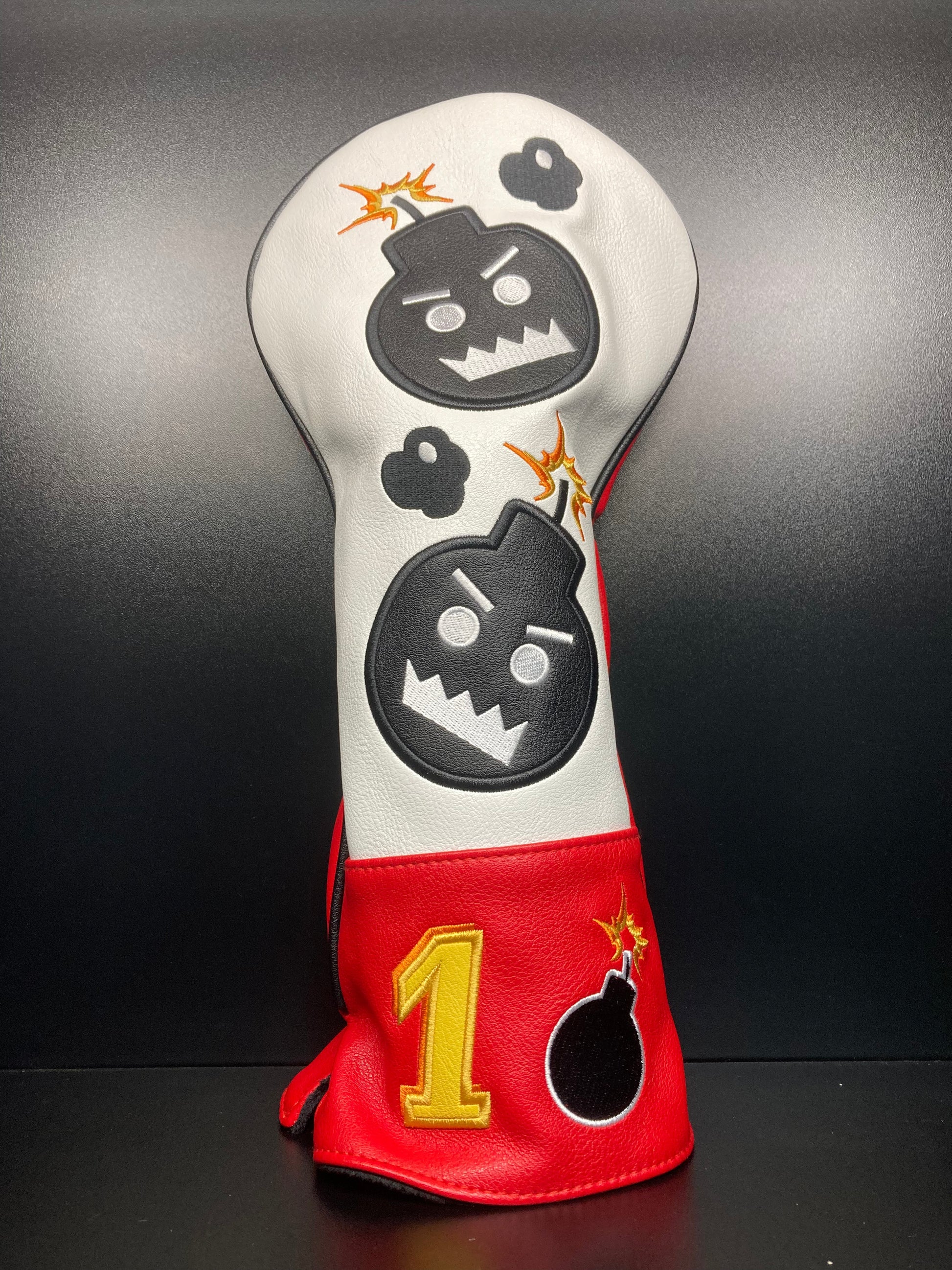 Angry Bombs Red Headcover