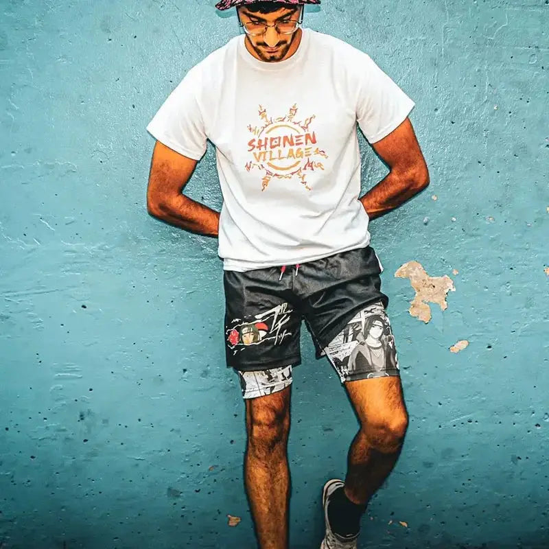 Anime Performance Shorts for Men