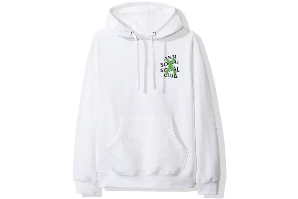 Anti Social Social Club Cancelled Remix Hoodie (FW19) White