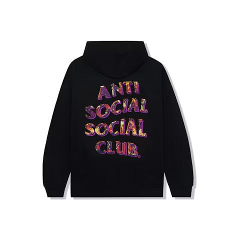 Anti Social Social Club Layer Lock Hoodie Black