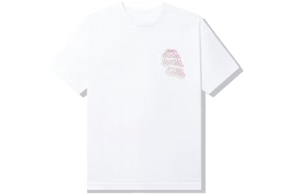 Anti Social Social Club Neon Lights And A Lot Of Rain T-shirt White