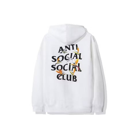 Anti Social Social Club Pair Of Dice Hoodie (FW19) White