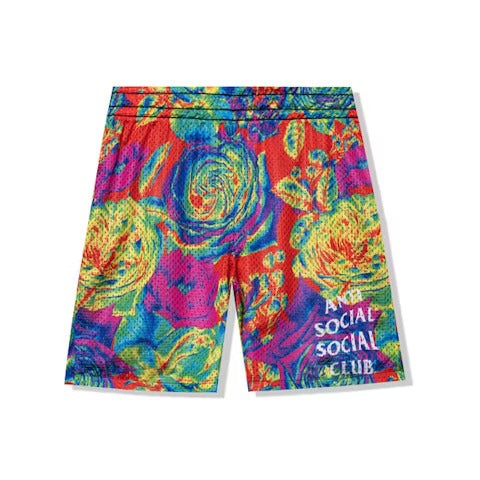 Anti Social Social Club Pedals On The Floor Reversible Mesh Shorts Multi