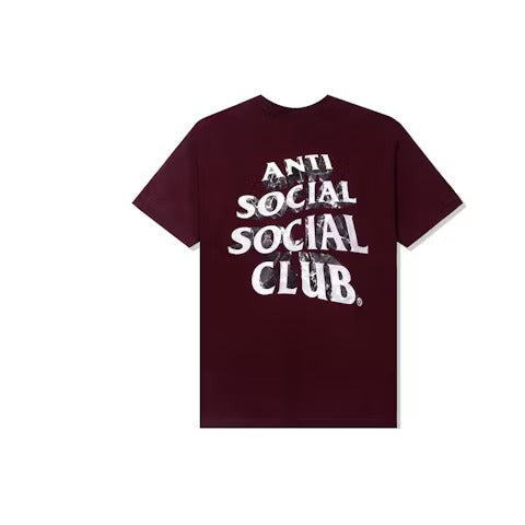 Anti Social Social Club Phaneritic Tee Burgundy