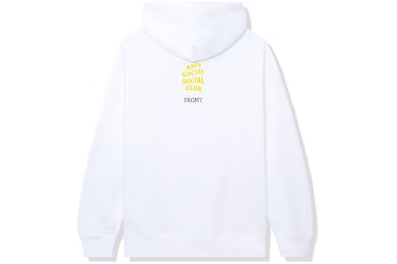 Anti Social Social Club x Fragment Called Interference Hoodie (FW22) White