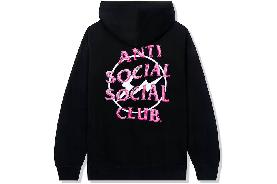Anti Social Social Club x Fragment Precious Petals Hoodie (FW22) Black Pink