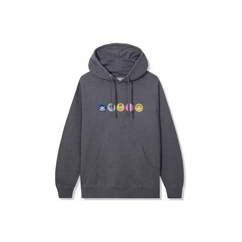 Anti Social Social Club x Paul Frank Hoodie Dark Gray Circles