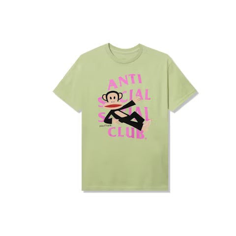 Anti Social Social Club x Paul Frank Laying Tee Pistachio