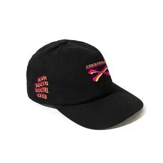 Anti Social Social Club Black Commissary Cap