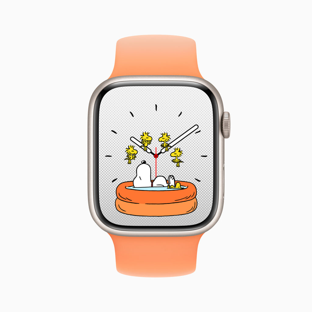 Apple Watch Series 9 (2023) – 45mm GPS Wi-Fi – Aluminum Case with Black Sport Band
