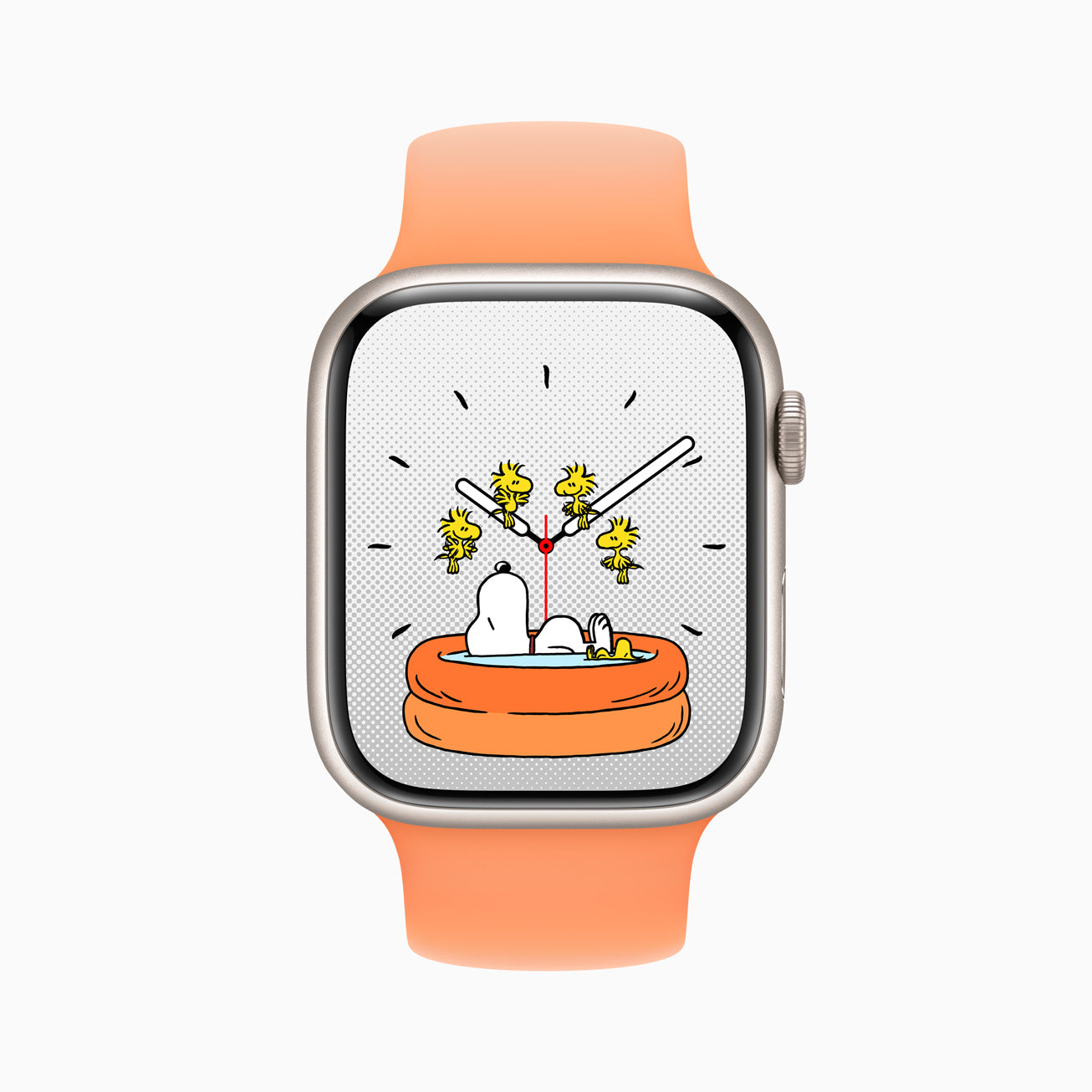 Apple Watch Series 9 (2023) – 45mm GPS Wi-Fi – Aluminum Case with Black Sport Band