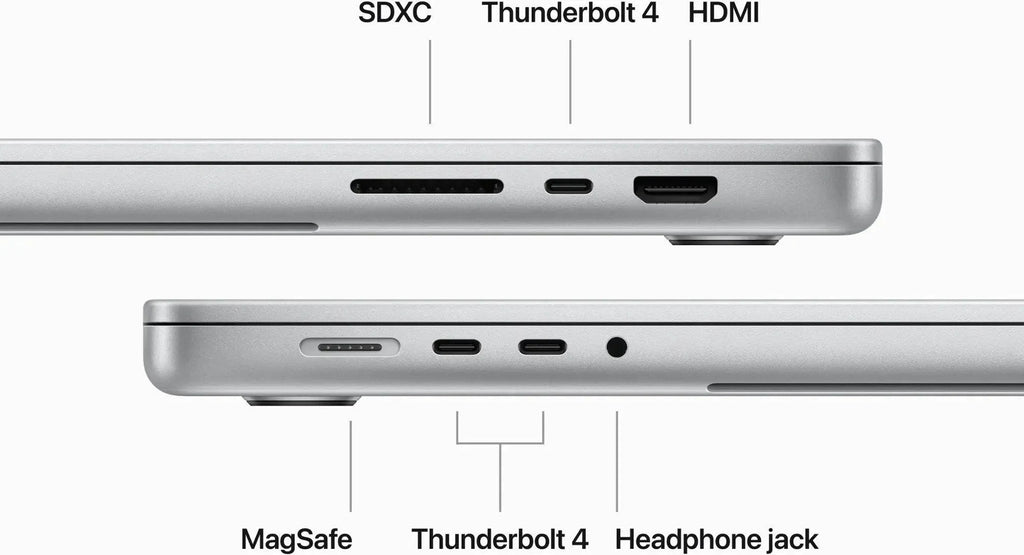 2021 Apple MacBook Pro 14-inch M1 Max – 32-Core GPU 64GB RAM 2TB SSD | Silver