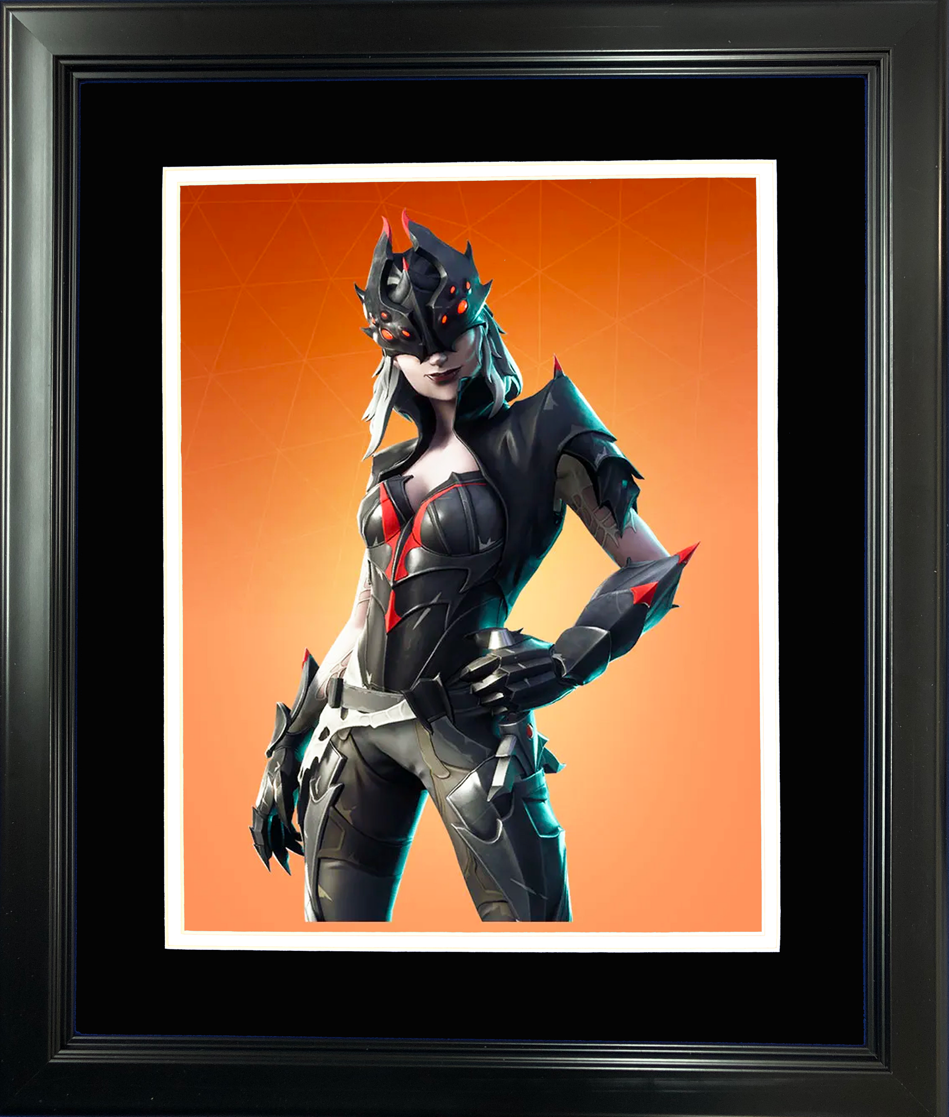 Framed Arachne Legendary Fortnite Skin 11"x14"Video Game Photo