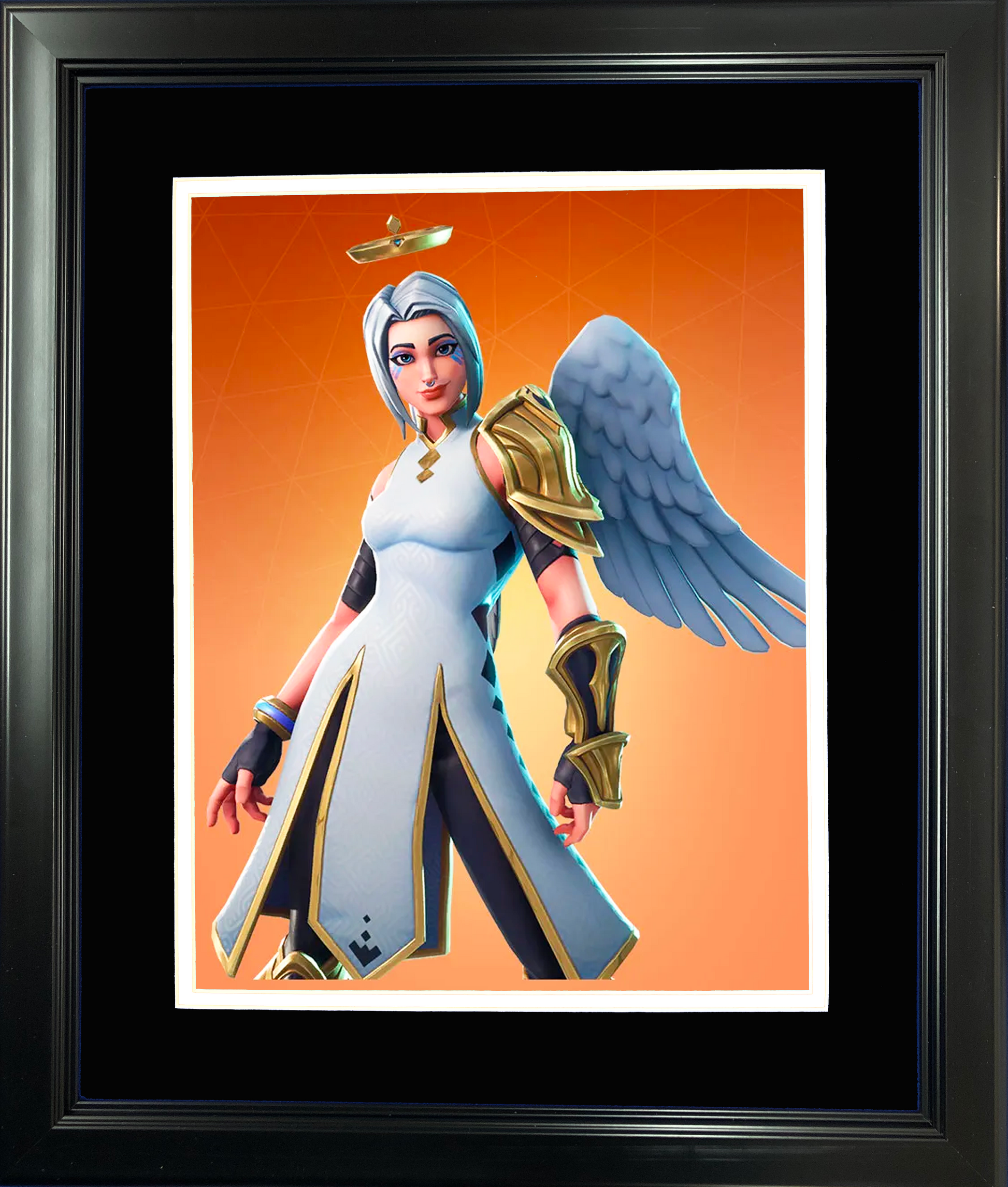Framed Ark Legendary Fortnite Skin 11"x14"Video Game Photo