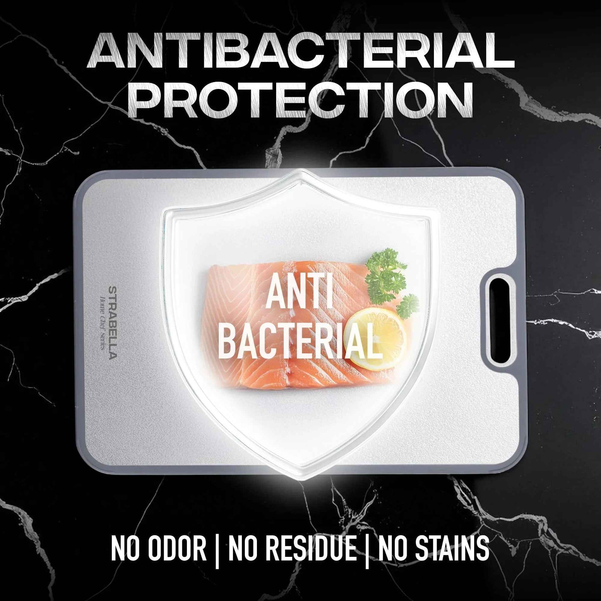 Titanium Cutting Board — Antibacterial, Scratch-Resistant | Strabella