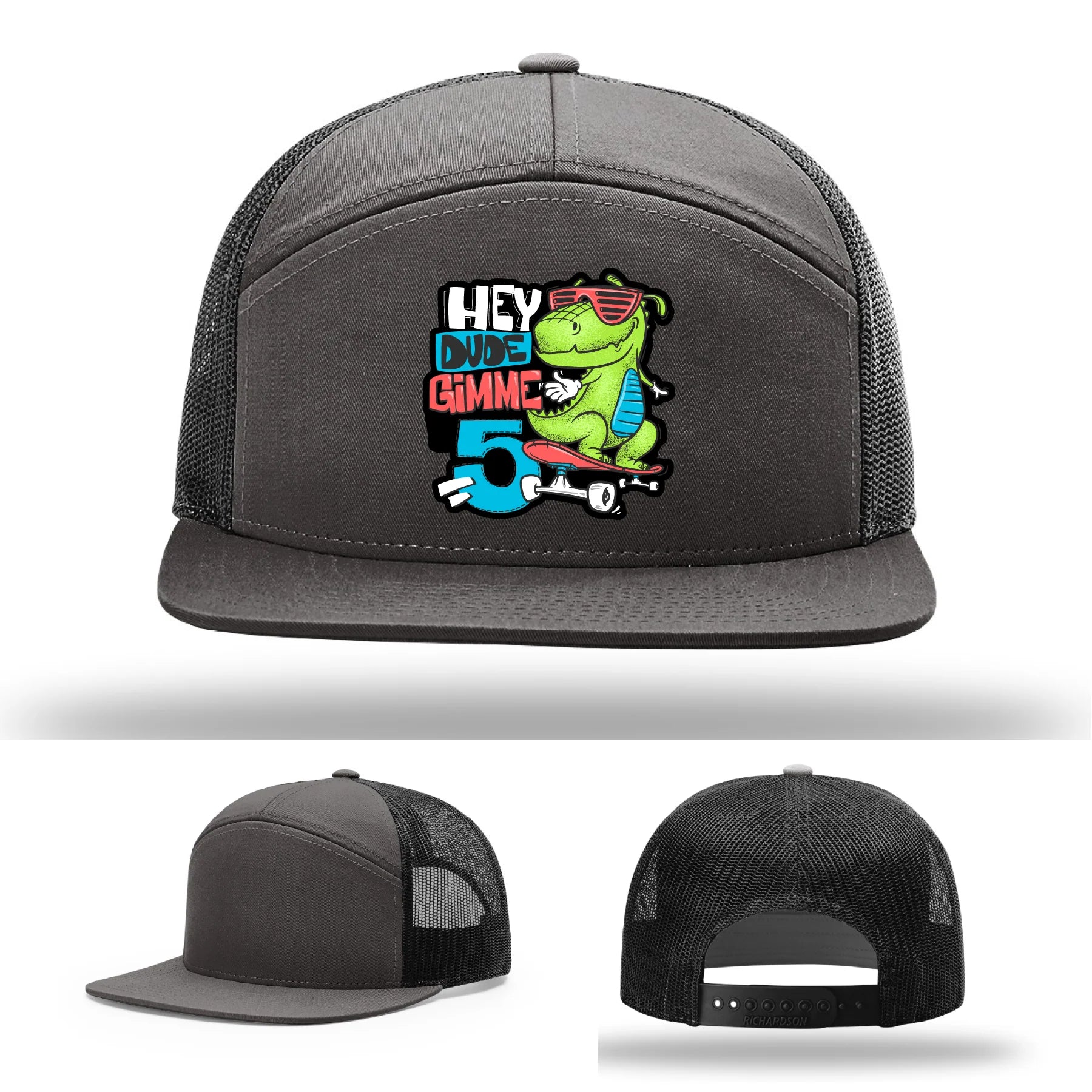 Gimme 5 Leather Patch Hat