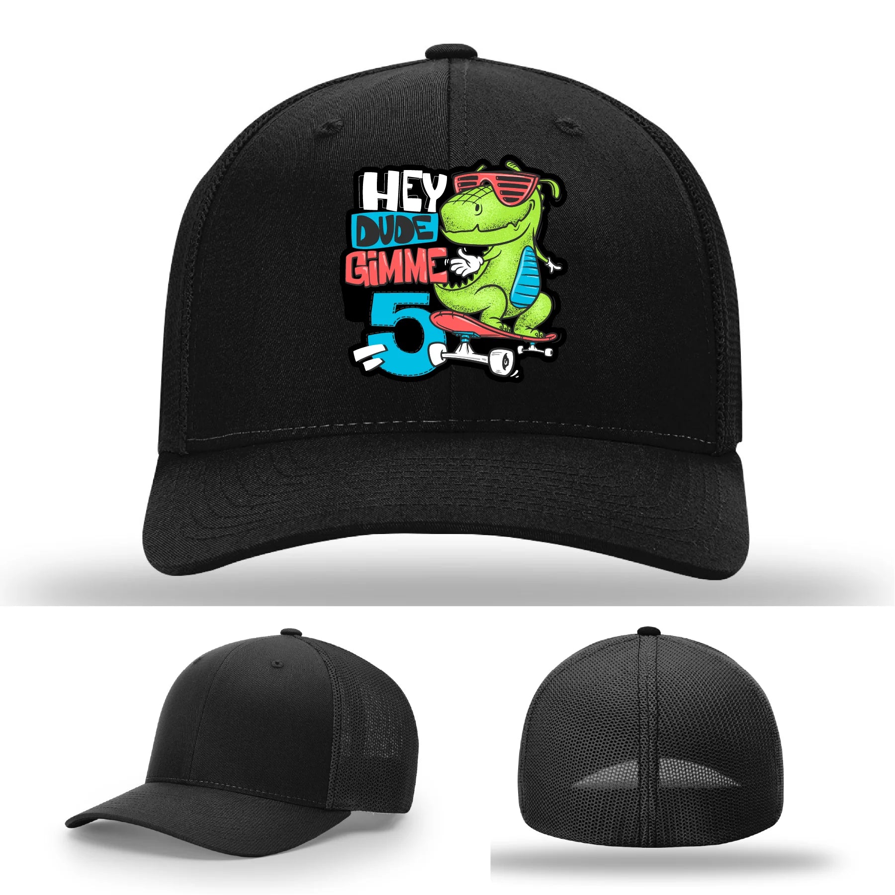 Gimme 5 Leather Patch Hat