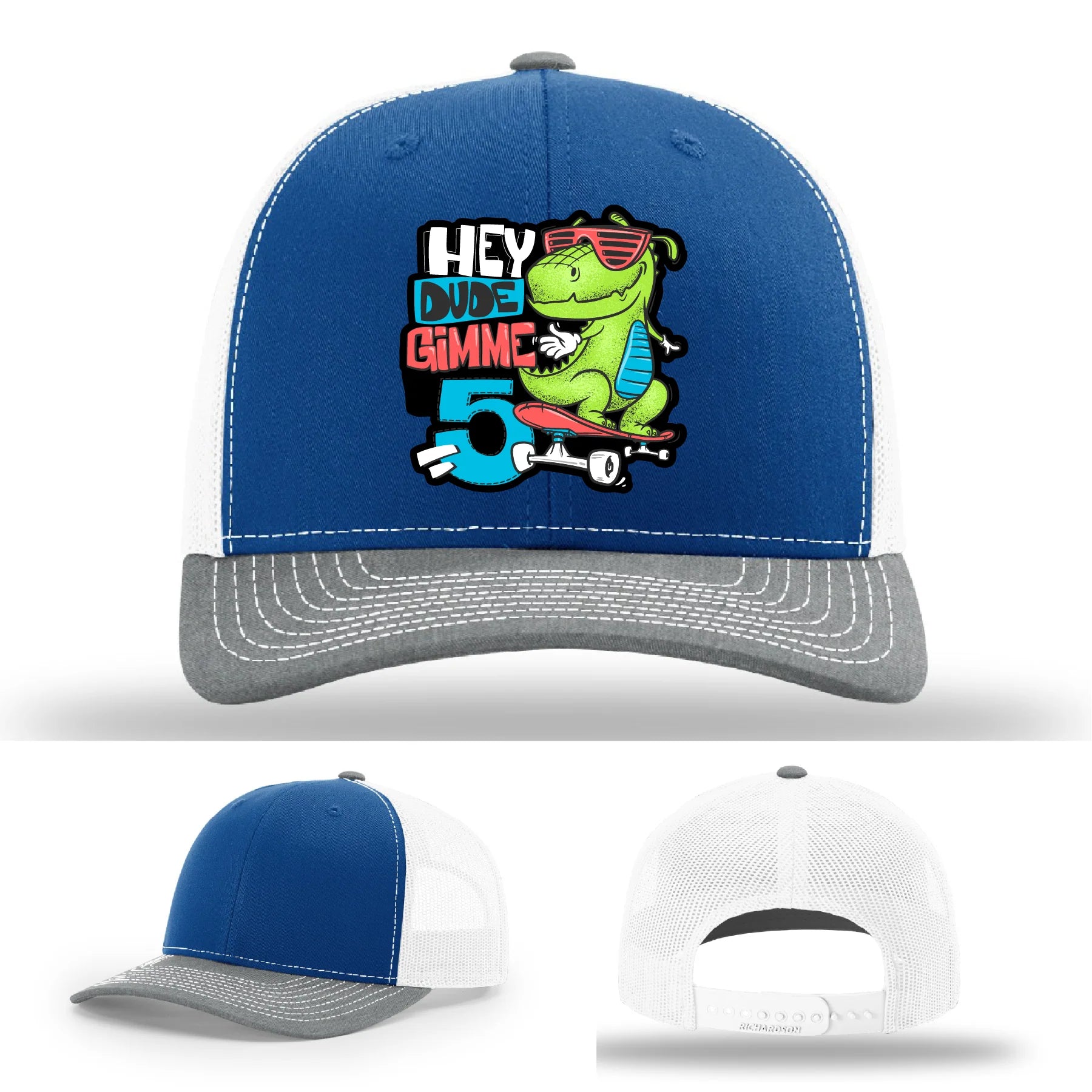 Gimme 5 Leather Patch Hat
