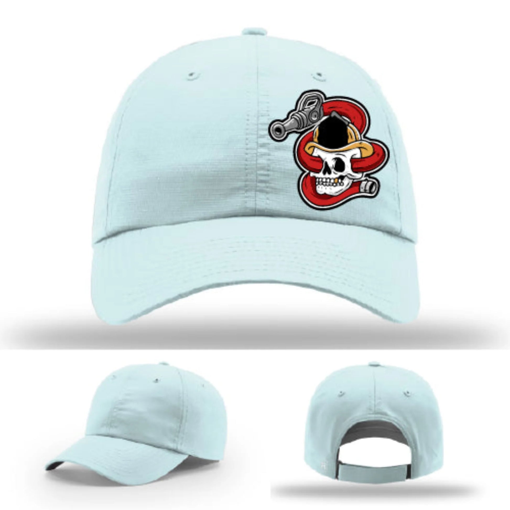 Get Hosed Firefighter Leather Patch Hat