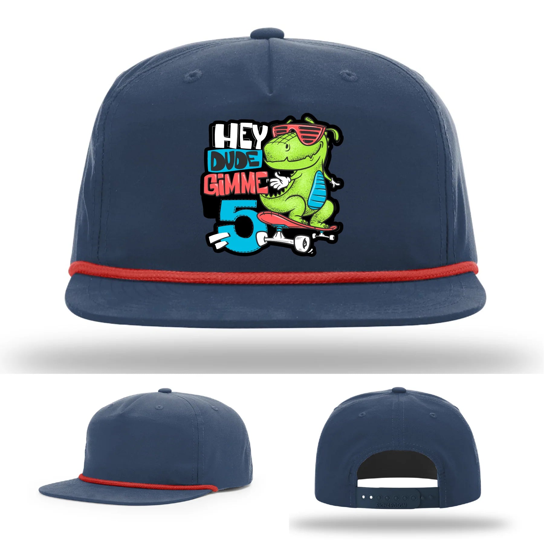 Gimme 5 Leather Patch Hat