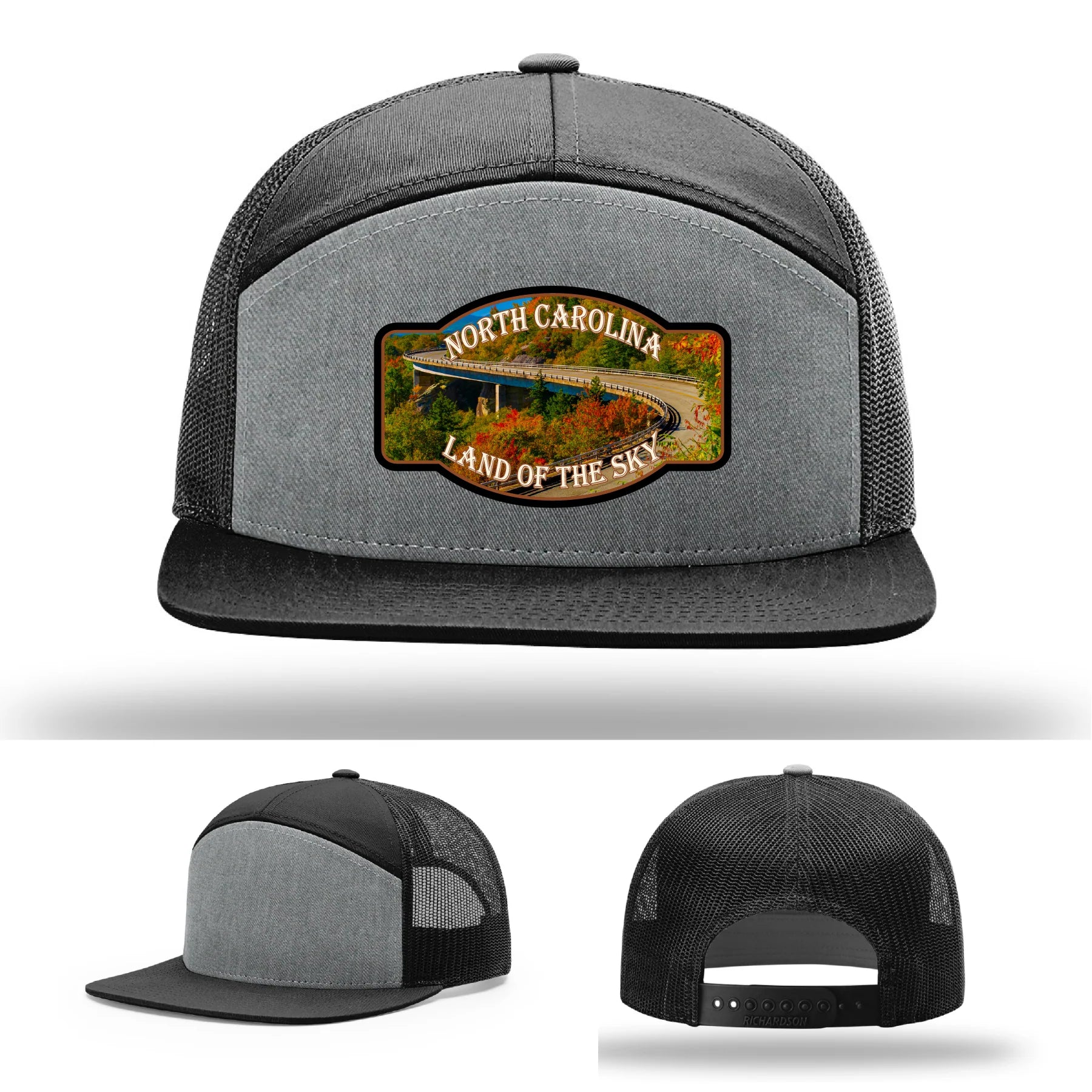 Land of the Sky Leather Patch Hat North Carolina