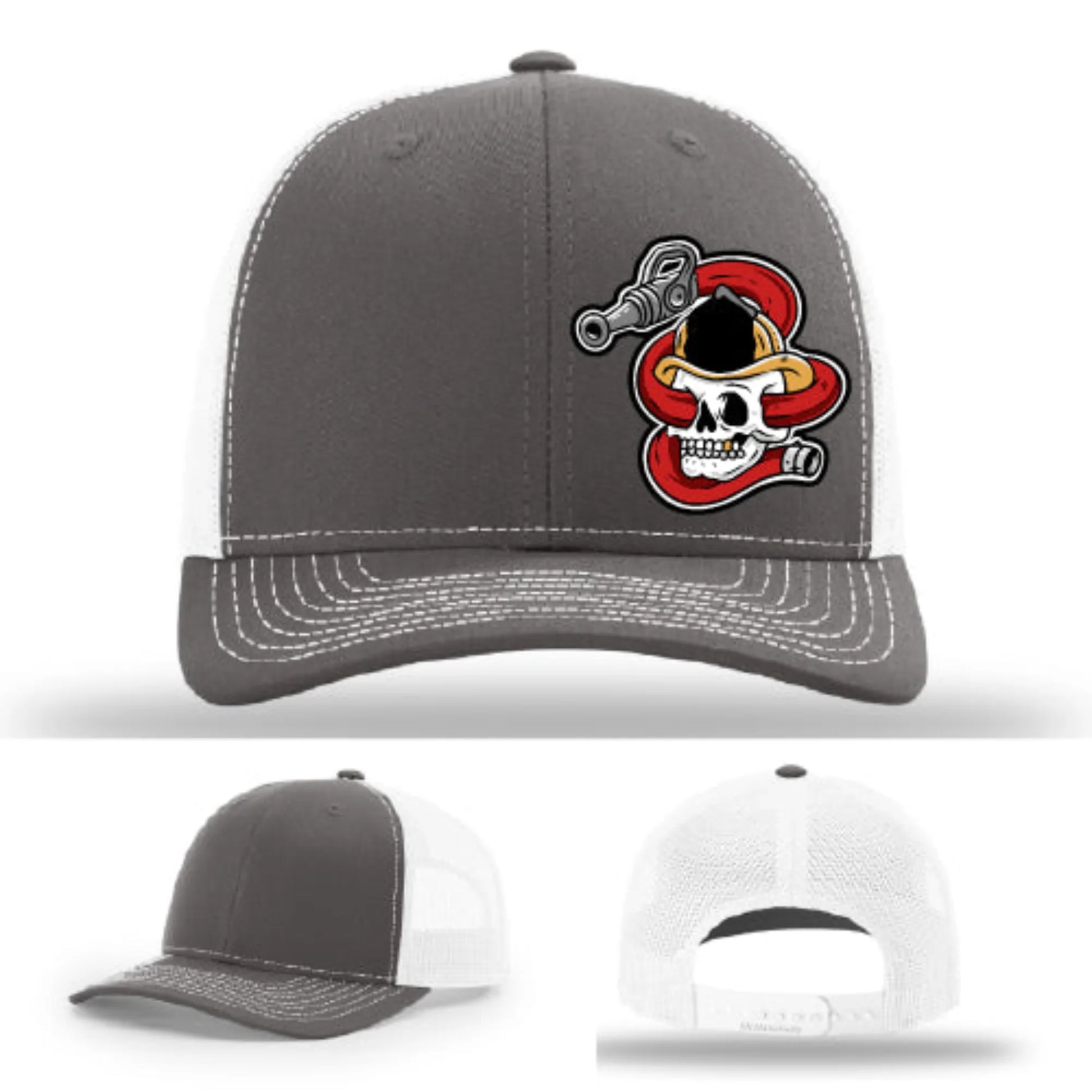 Get Hosed Firefighter Leather Patch Hat