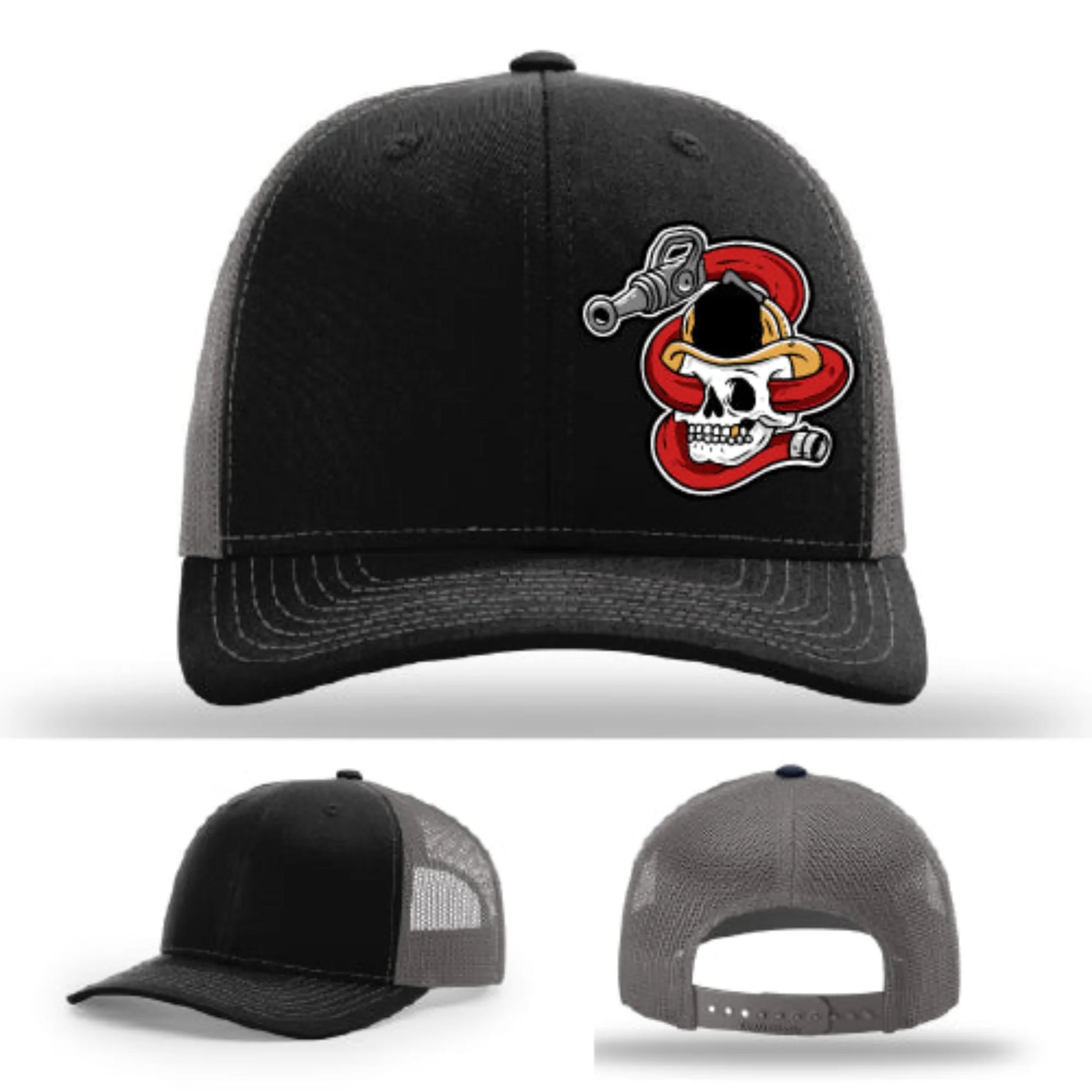 Get Hosed Firefighter Leather Patch Hat
