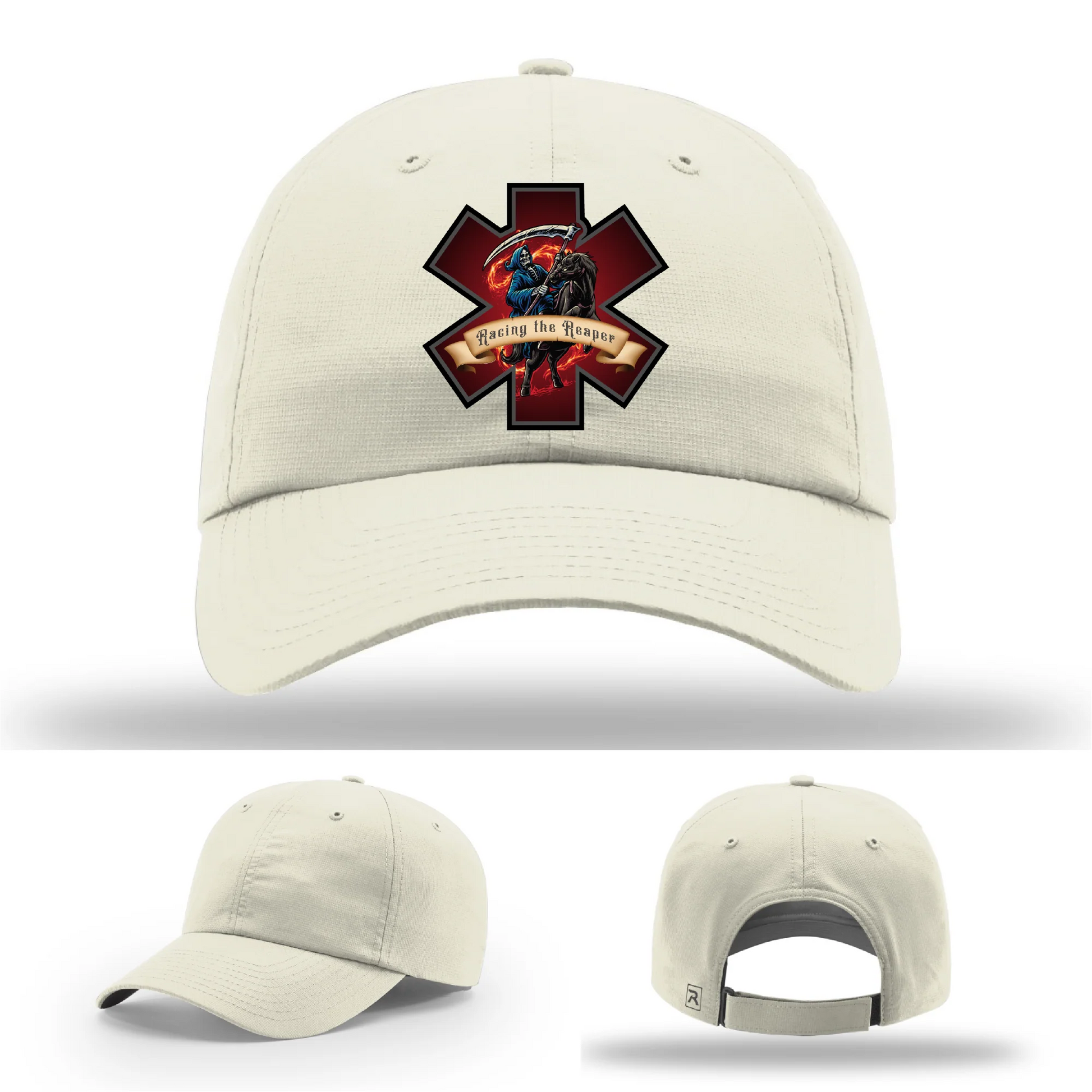 EMS Reaper Leather Patch Hat