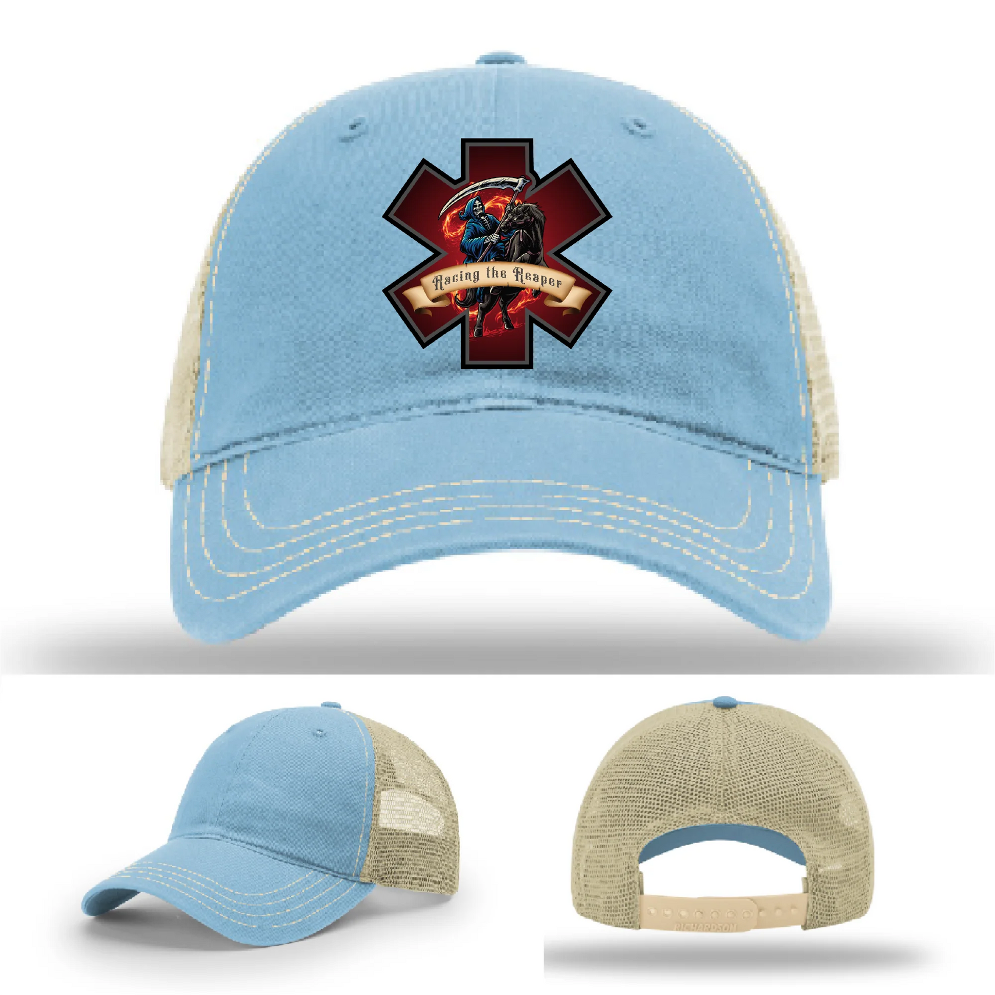 EMS Reaper Leather Patch Hat